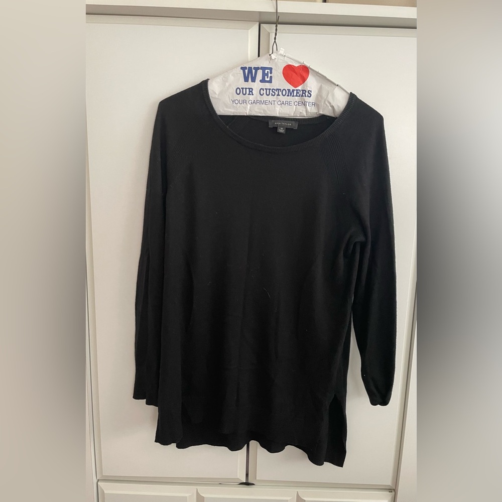 Women’s black color top.
